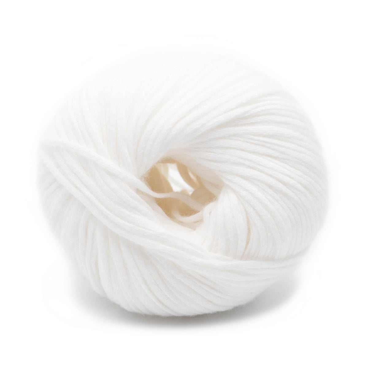 Kremke Soul Wool Yarn 01 Snow White Vegan Cashmere