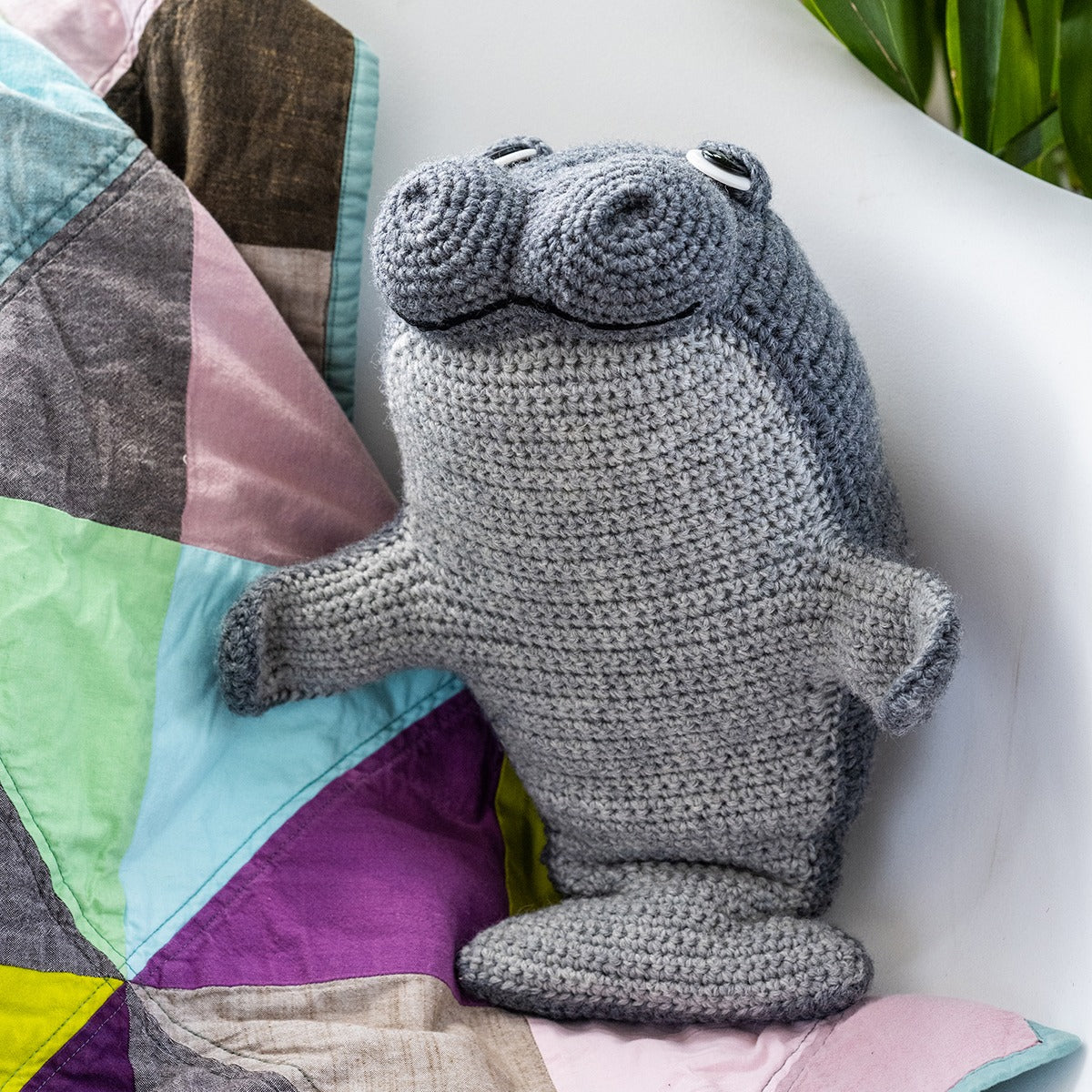 Kelbourne Woolens Patterns Manny Manatee Crochet Pattern