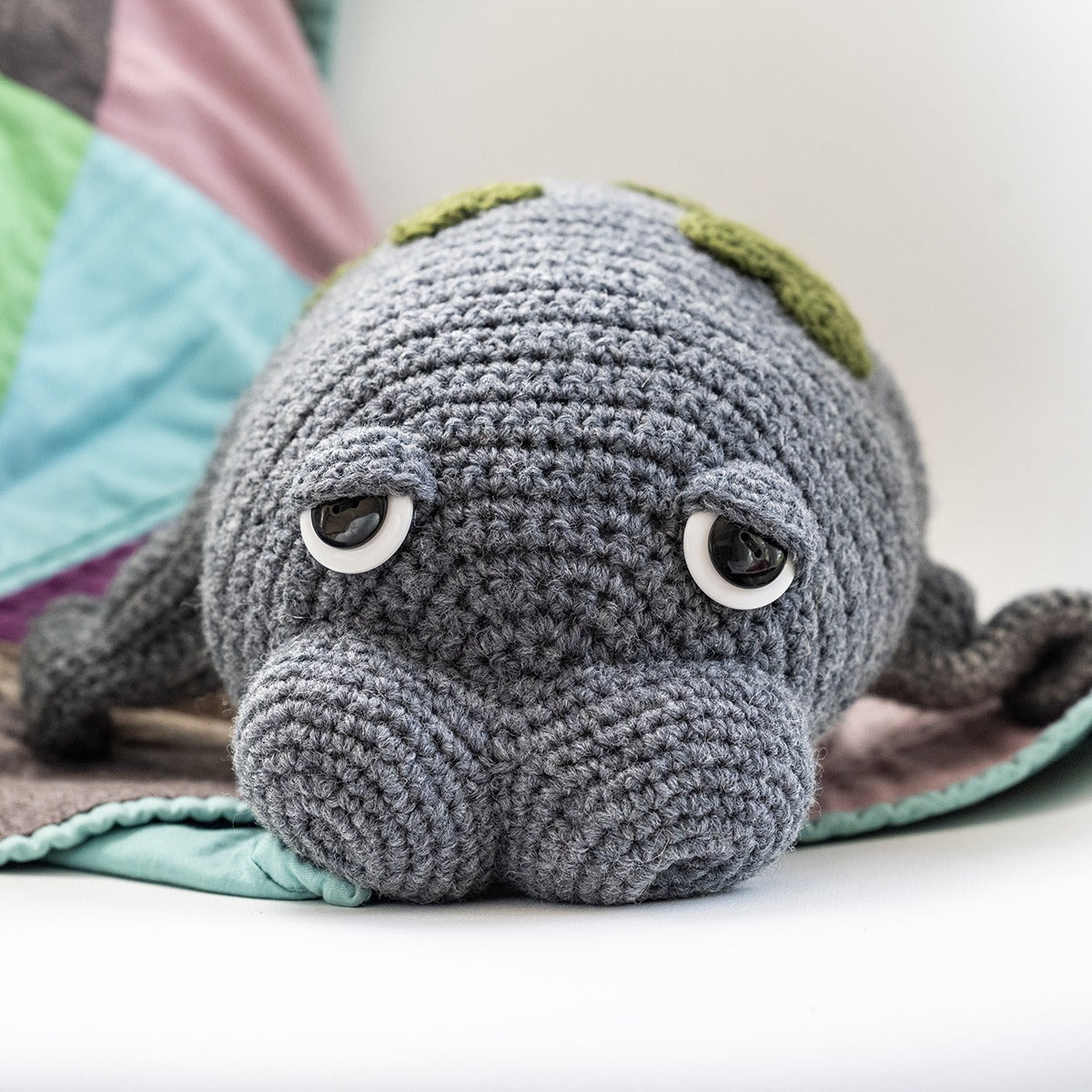Kelbourne Woolens Patterns Manny Manatee Crochet Pattern