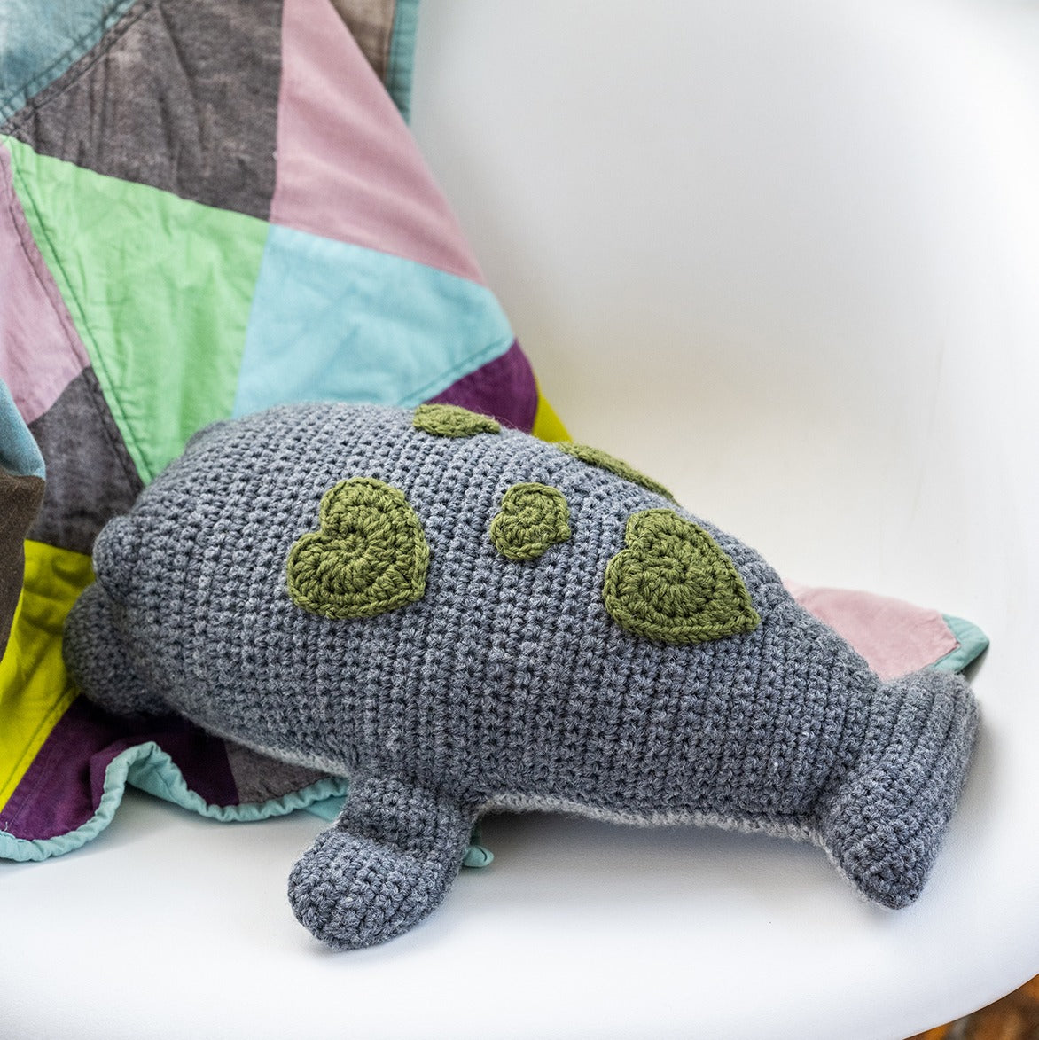 Kelbourne Woolens Patterns Manny Manatee Crochet Pattern