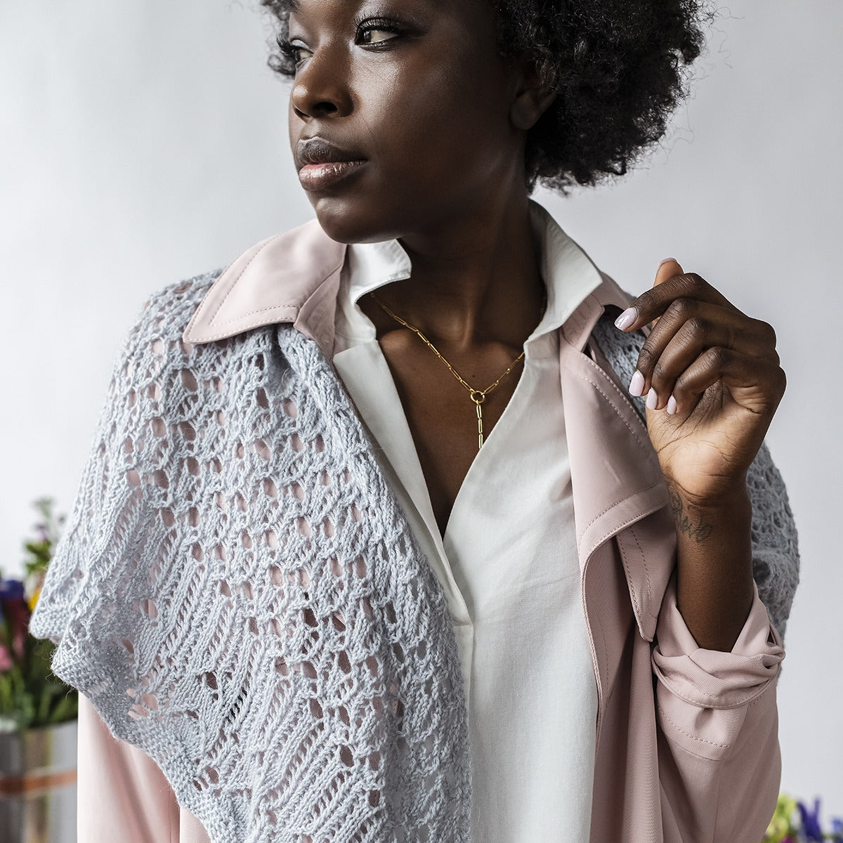 Kelbourne Woolens Patterns Meadowsweet Shawl Pattern