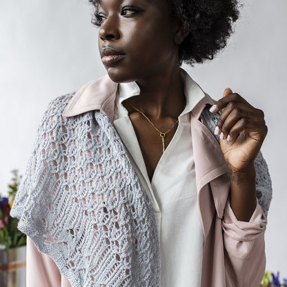 Kelbourne Woolens Patterns Meadowsweet Shawl Pattern