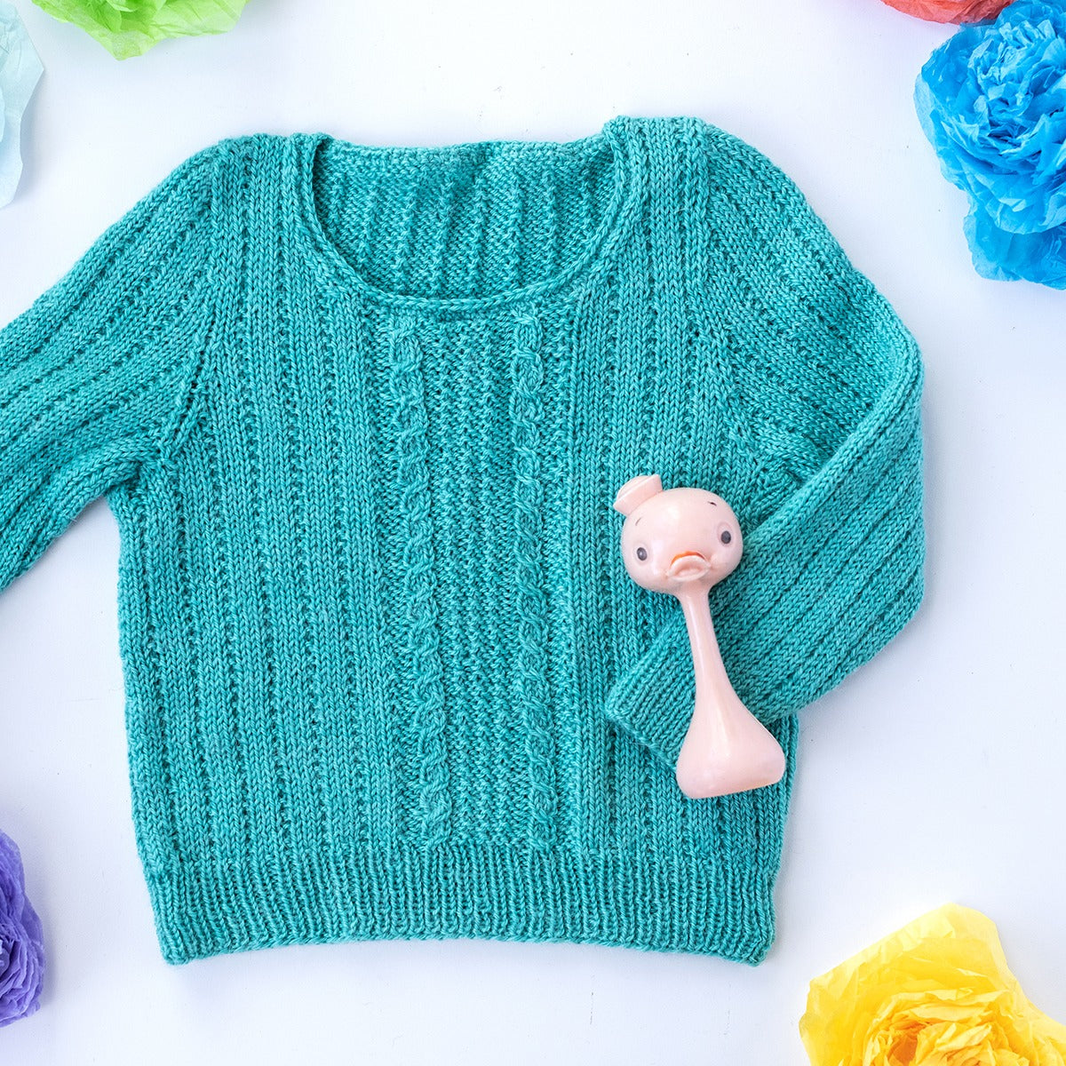 Kelbourne Woolens Patterns Nana's Pullover Sweater Pattern
