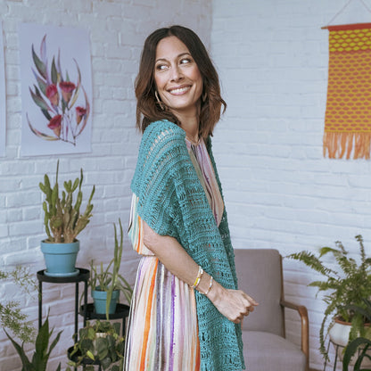 Kelbourne Woolens Patterns Palms Crochet Shawl Pattern