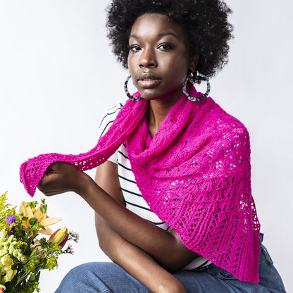 Kelbourne Woolens Patterns Parquet Shawl Pattern