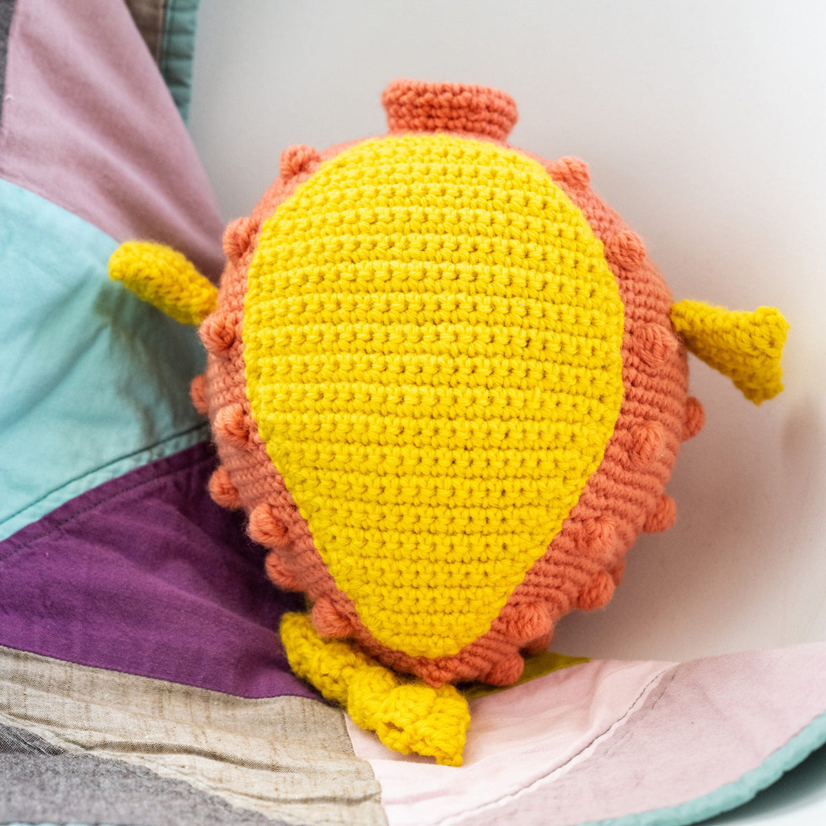 Kelbourne Woolens Patterns Pollyanna Pufferfish Crochet Pattern