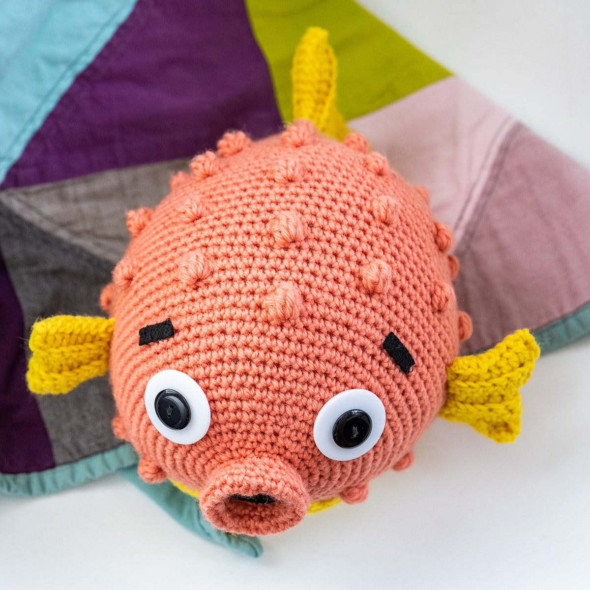 Kelbourne Woolens Patterns Pollyanna Pufferfish Crochet Pattern