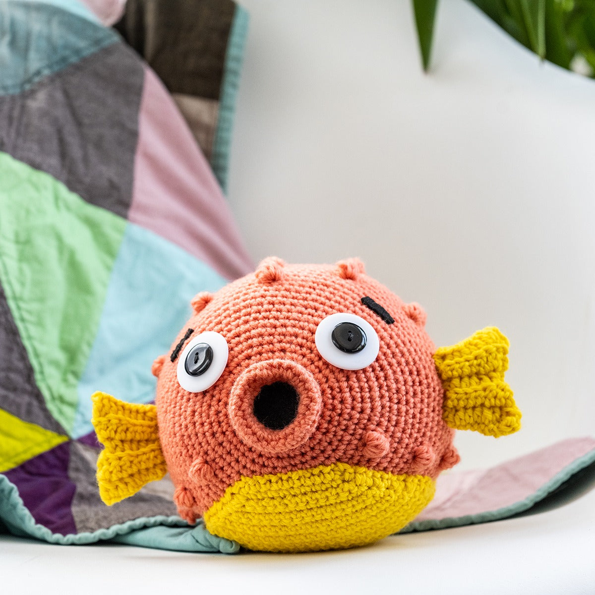 Kelbourne Woolens Patterns Pollyanna Pufferfish Crochet Pattern