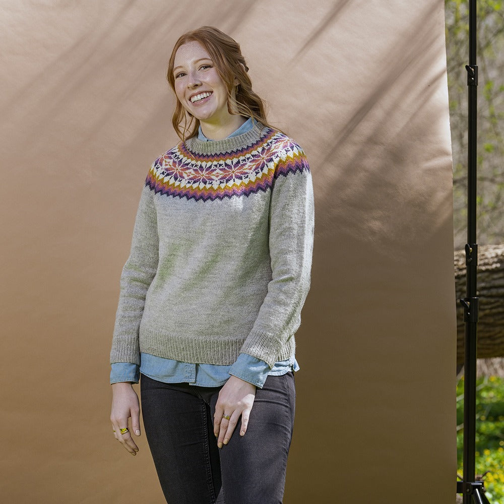 Kelbourne Woolens Patterns Presque Isle Sweater Pattern