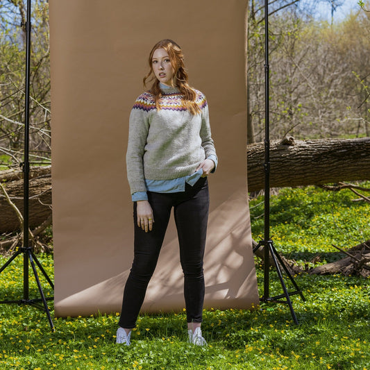 Kelbourne Woolens Patterns Presque Isle Sweater Pattern
