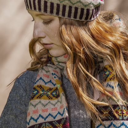 Kelbourne Woolens Patterns Ridley Creek Hat and Scarf Pattern