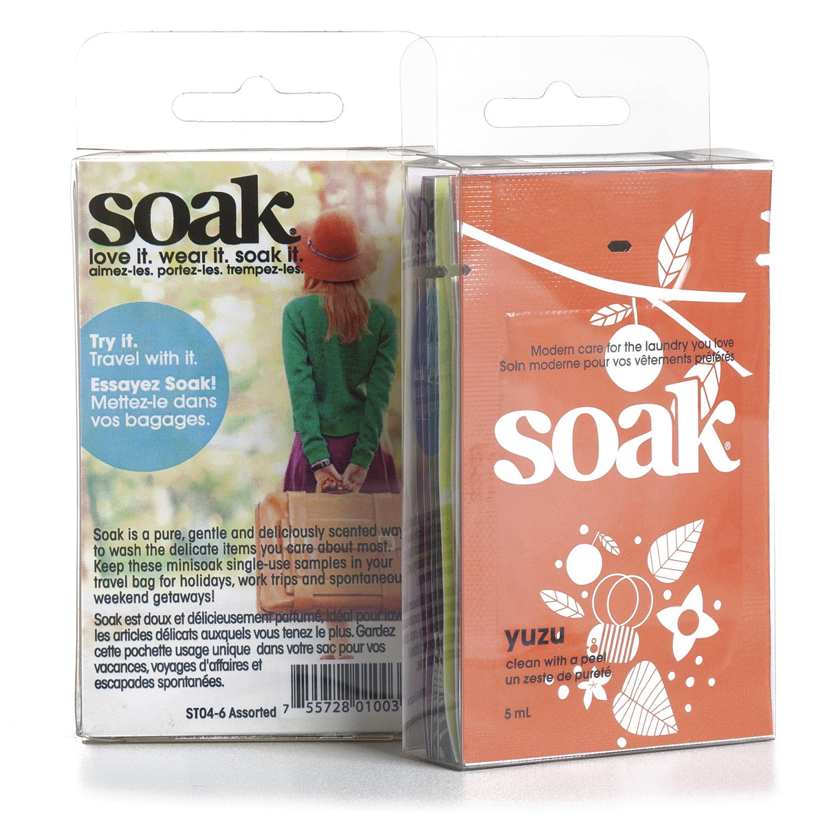 Soak Laundry Minisoak Travel Pack