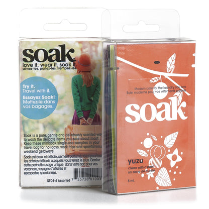 Soak Laundry Minisoak Travel Pack