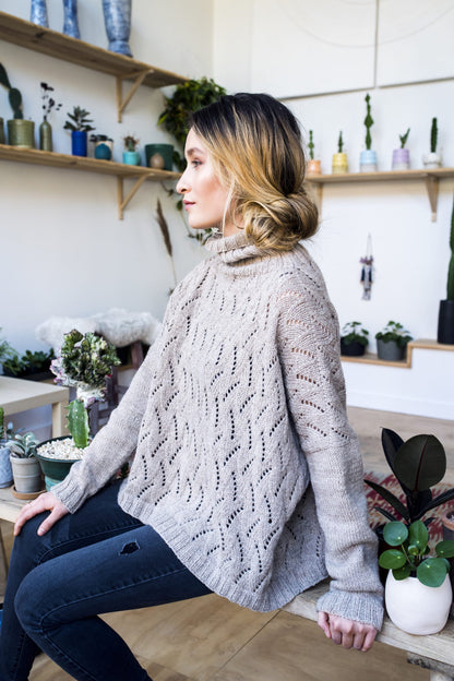 Kelbourne Woolens Patterns Sawyer Sweater Pattern