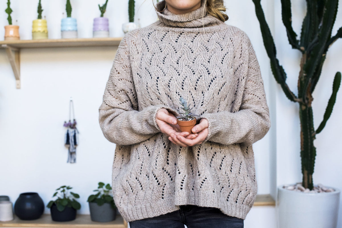 Kelbourne Woolens Patterns Sawyer Sweater Pattern