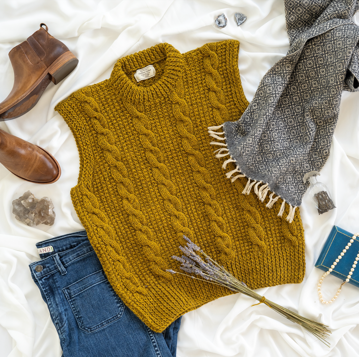 Kelbourne Woolens Orla Vest Kit