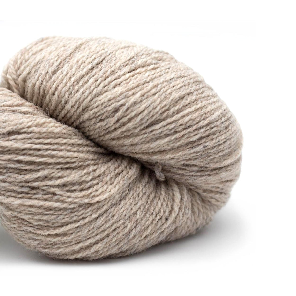 BC Garn Yarn 04 Beige Grey Marled Semilla Pura