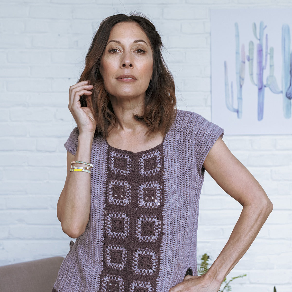 Kelbourne Woolens Patterns Sub Rosa Crochet T-Shirt Pattern