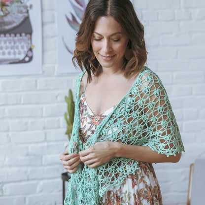 Kelbourne Woolens Patterns Succulent Crochet Shawl Pattern