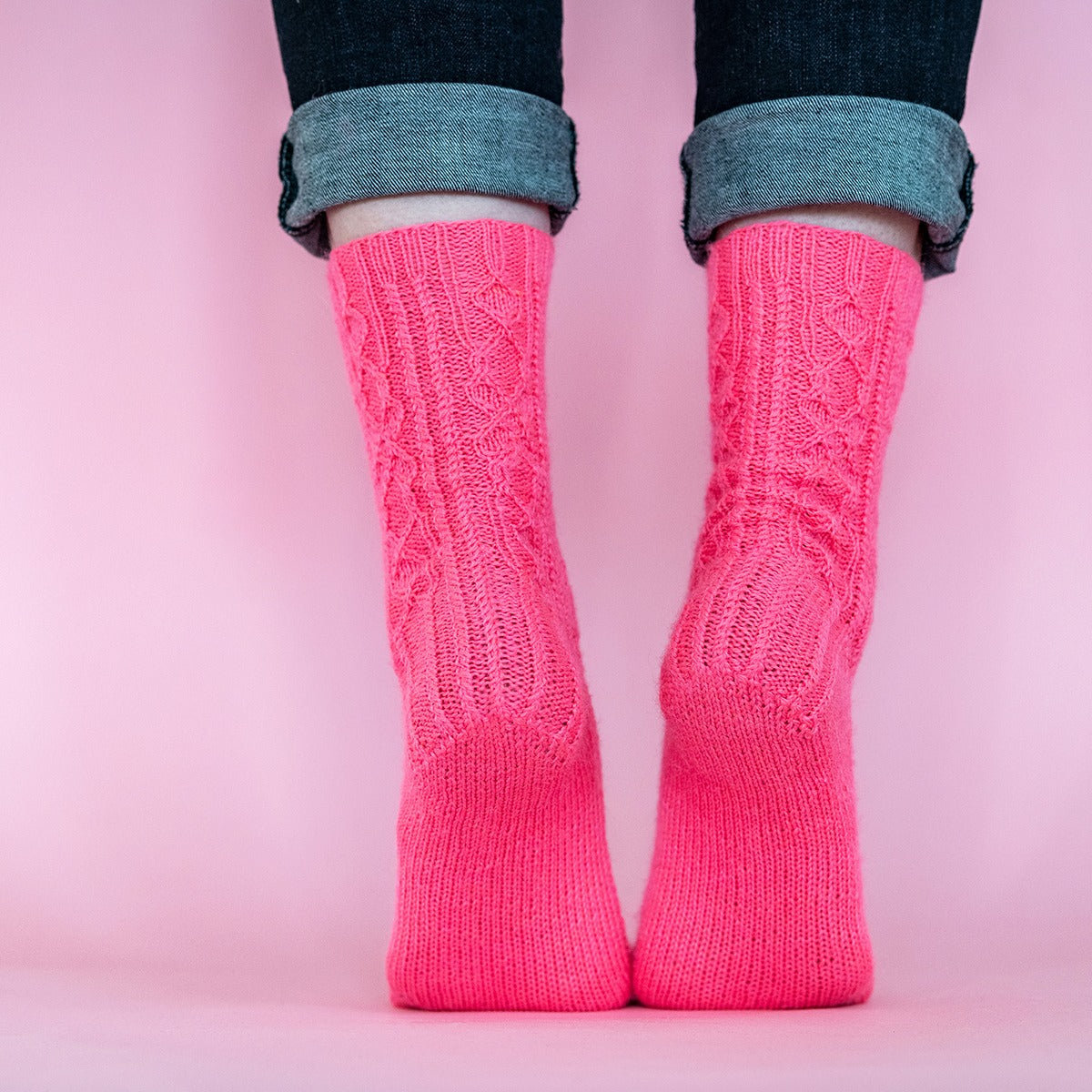 Kelbourne Woolens Patterns Sweet Pea Sock Pattern
