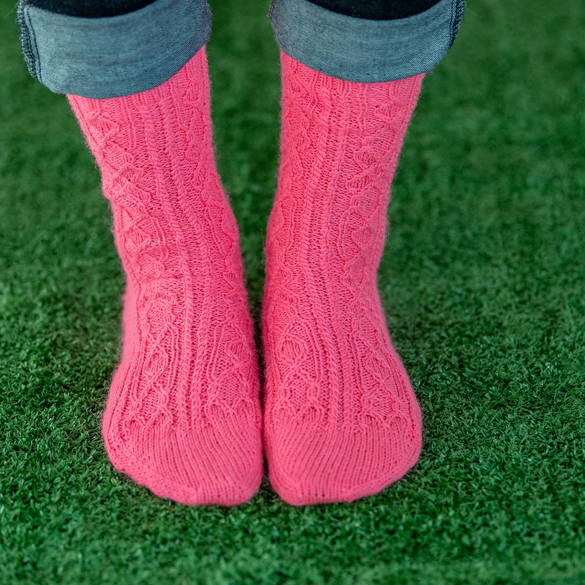Kelbourne Woolens Patterns Sweet Pea Sock Pattern