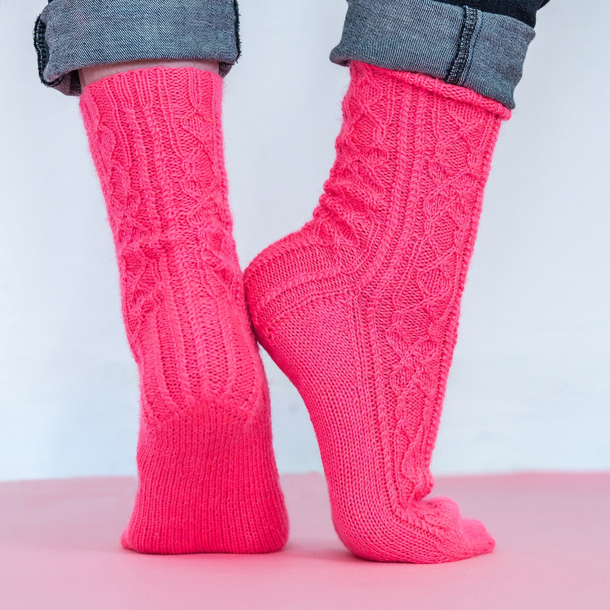 Kelbourne Woolens Patterns Sweet Pea Sock Pattern