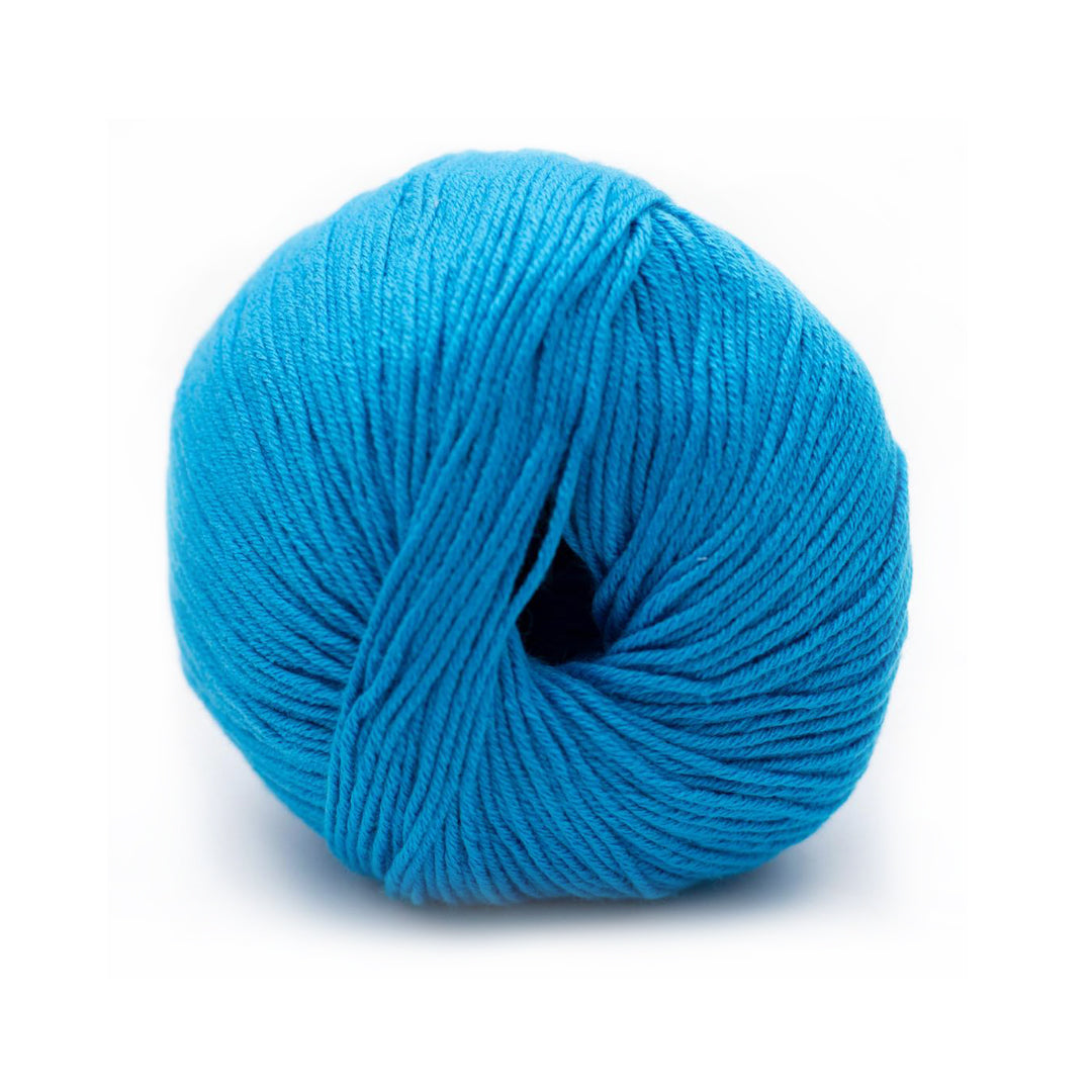BC Garn Yarn 13 dark turquoise Alba GOTS