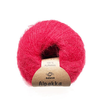 Navia Yarn 814 red Alpakka