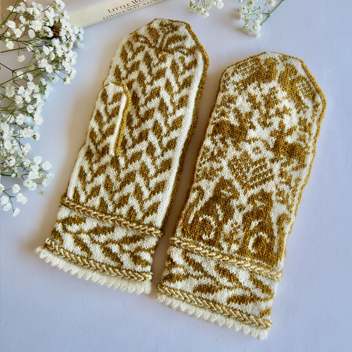 Kelbourne Woolens Kits Little Women Mittens Bundle