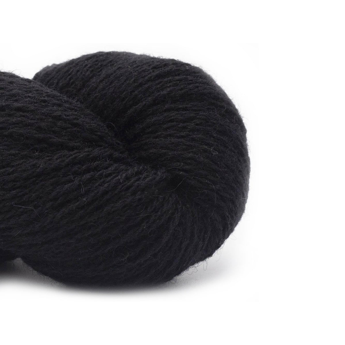 BC Garn Yarn 46 black Bio Shetland GOTS