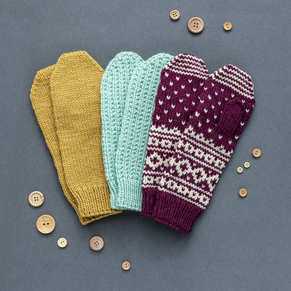 Kelbourne Woolens Patterns Building Blocks: Mittens