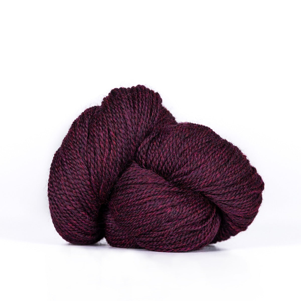 Kelbourne Woolens Yarn 602 mulberry heather Camper