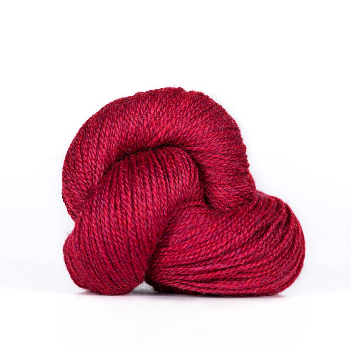 Kelbourne Woolens Yarn 614 scarlet heather Camper