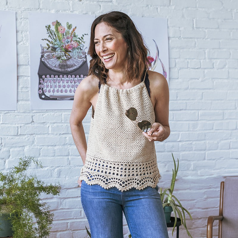 Kelbourne Woolens Patterns Canyon Tank Pattern