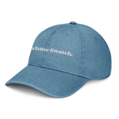 Kelbourne Woolens Goods Denim Embroidered Hat