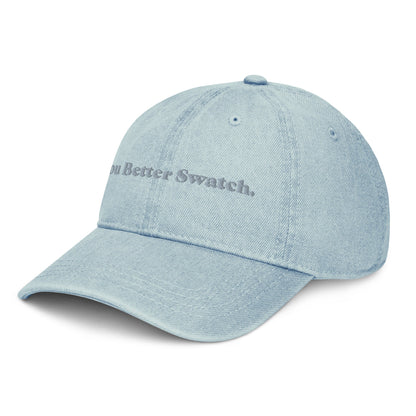 Kelbourne Woolens Goods Denim Embroidered Hat