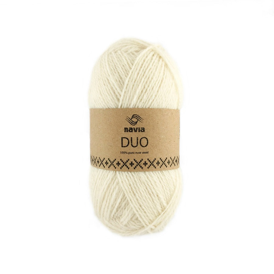 Kelbourne Woolens Yarn 021 white Navia Duo
