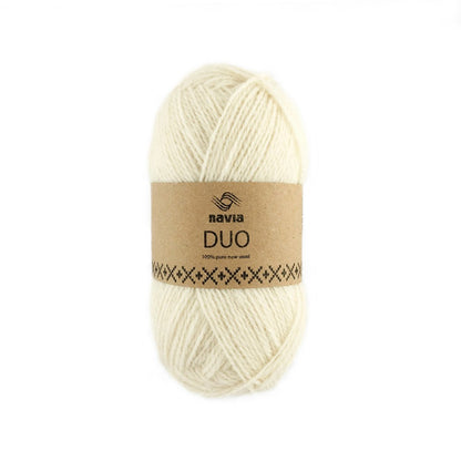 Kelbourne Woolens Yarn 021 white Navia Duo