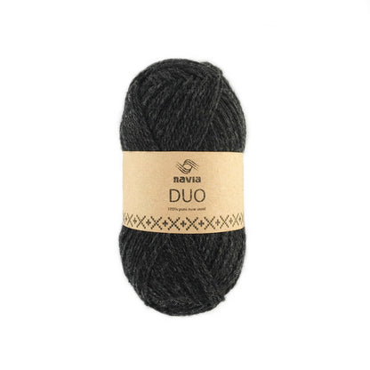 Kelbourne Woolens Yarn 024 charcoal grey Navia Duo