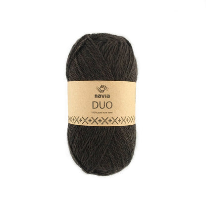 Kelbourne Woolens Yarn 026 dark brown Navia Duo