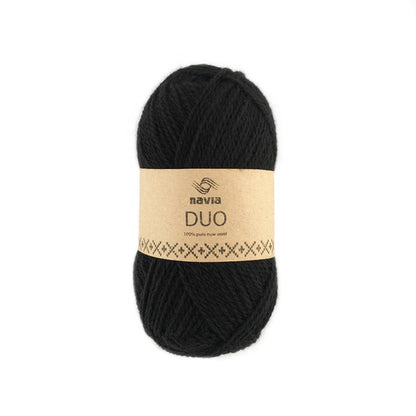 Kelbourne Woolens Yarn 027 black Navia Duo