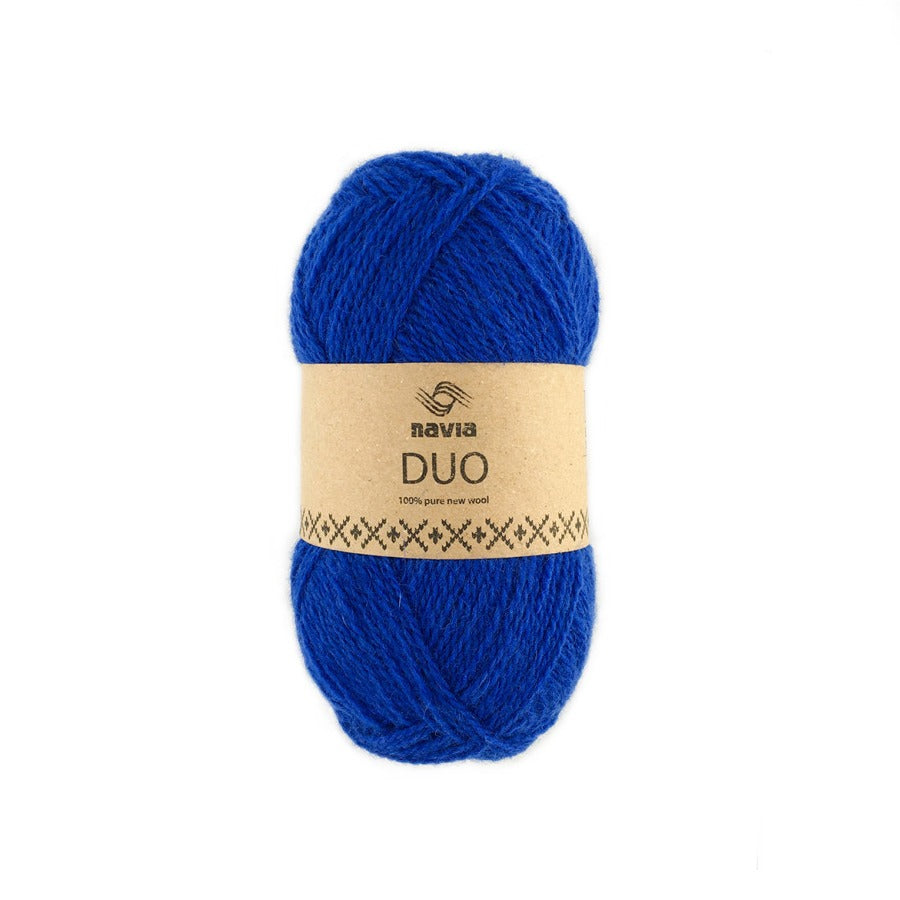 Kelbourne Woolens Yarn 212 royal blue Navia Duo
