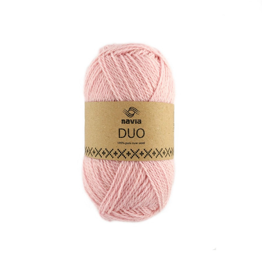 Kelbourne Woolens Yarn 232 pastel pink Navia Duo