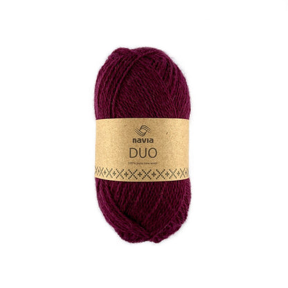 Kelbourne Woolens Yarn 266 zinfandel - new! Navia Duo