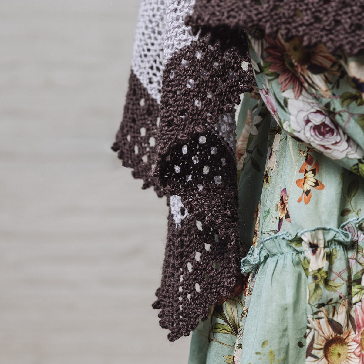 Kelbourne Woolens Patterns Evangelina Lace Shawl Pattern