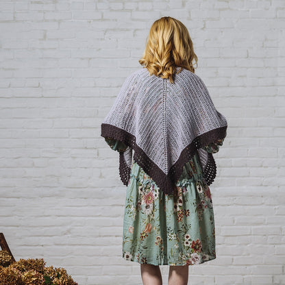 Kelbourne Woolens Patterns Evangelina Lace Shawl Pattern