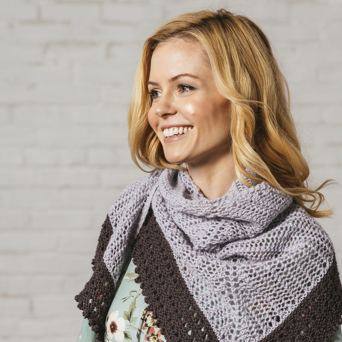 Kelbourne Woolens Patterns Evangelina Lace Shawl Pattern
