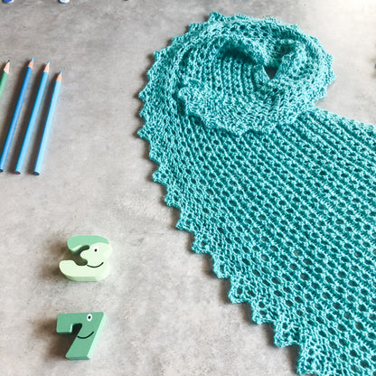 Kelbourne Woolens Patterns Lily of the Valley Shawl Pattern