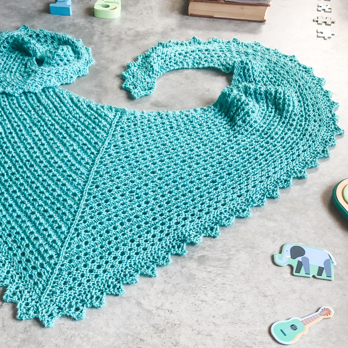 Kelbourne Woolens Patterns Lily of the Valley Shawl Pattern