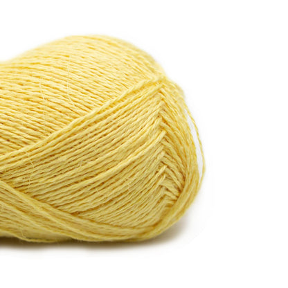 BC Garn Yarn 34 sunny yellow - new! Lino